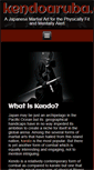 Mobile Screenshot of kendoaruba.com