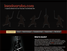 Tablet Screenshot of kendoaruba.com
